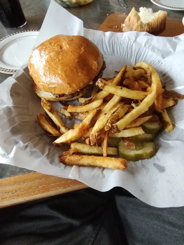 Cheeseburger and Fries