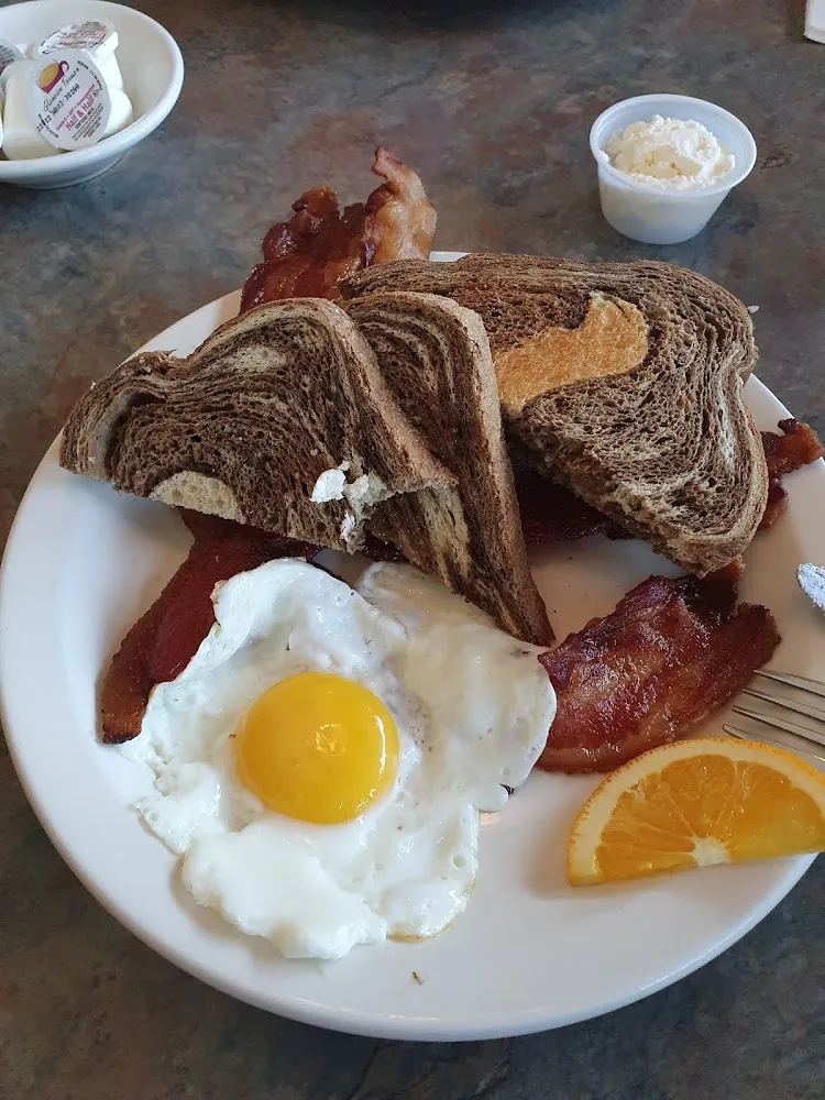 One Egg Toast Bacon